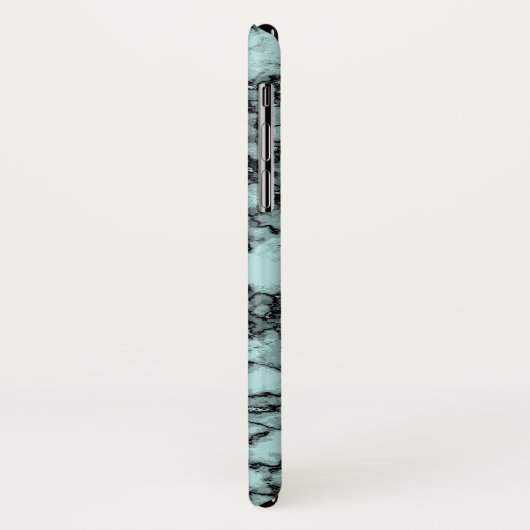 Turquoise Marble Pattern Case-Mate iPhone Case (Achterkant/links)