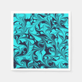 Turquoise Marble Servet