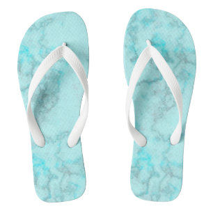 Turquoise Marble Teenslippers