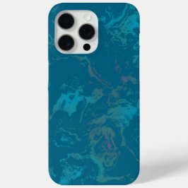 Turquoise marmer iPhone 15 pro max hoesje