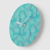 Turquoise marmer grote klok (Hoek)