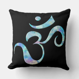 Turquoise Marmer Om Kussen