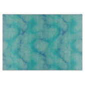Turquoise marmer snijplank (Voorkant)