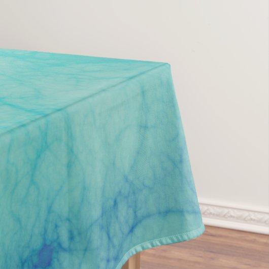 Turquoise marmer tafelkleed (Voorbeeld)