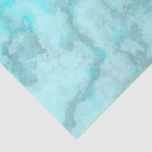 Turquoise marmer tissuepapier (Detail)