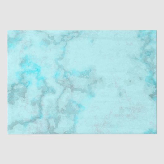 Turquoise marmer tissuepapier (Voorkant)