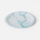 Turquoise marmeren papier Bord (Gekanteld)