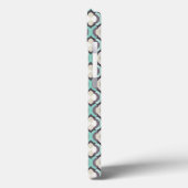 Turquoise Marokkaans patroon Case-Mate iPhone Case (Achterkant / Links)