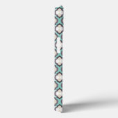 Turquoise Marokkaans patroon Case-Mate iPhone Case (Achterkant / Rechts)