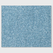 Turquoise Mermaid Glitter       Cadeaupapier (Vlak)