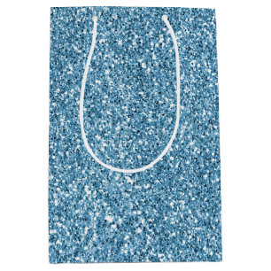 Turquoise Mermaid Glitter Medium Cadeauzakje