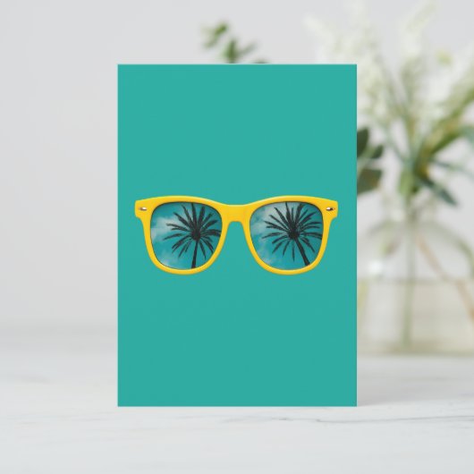 Turquoise Minimalistische Behang | Rustig Koel Ont Informatiekaartje (Staand voorkant)