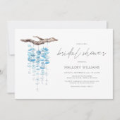 turquoise mobiel Vrijgezellenfeest van shell Kaart (Voorkant)