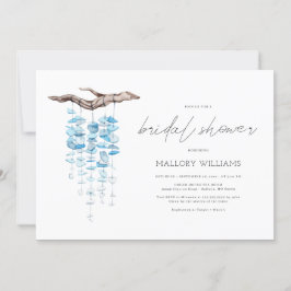 turquoise mobiel Vrijgezellenfeest van shell Kaart