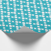 Turquoise Mod Ball Design @ Emporio Moffa Cadeaupapier (Hoek)
