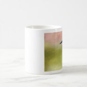 Turquoise Morning Kingfisher Bird Koffiemok (Center)