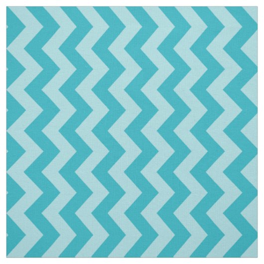 Turquoise Moroccan Moods Chevrons Stof (Swatch)