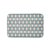 Turquoise Moroccan Pattern Badmat (Voorkant)