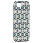 Turquoise Moroccan Pattern Case-Mate iPhone Case (Back/Rechts)