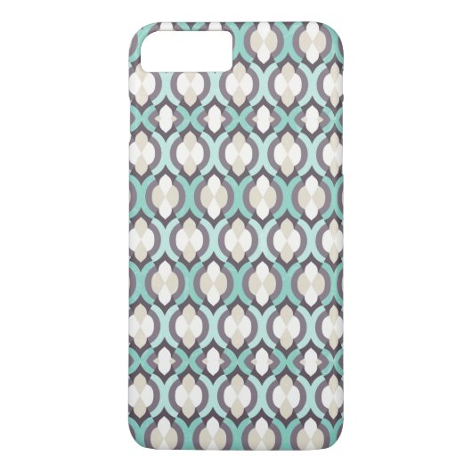 Turquoise Moroccan Pattern Case-Mate iPhone Case (Achterkant)