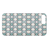 Turquoise Moroccan Pattern Case-Mate iPhone Case (Achterkant (Horizontaal))