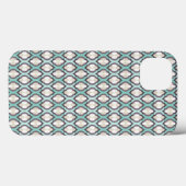 Turquoise Moroccan Pattern Case-Mate iPhone Case (Achterkant (horizontaal))