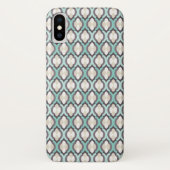 Turquoise Moroccan Pattern Case-Mate iPhone Case (Achterkant)