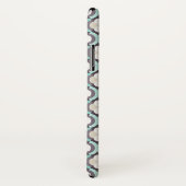 Turquoise Moroccan Pattern Case-Mate iPhone Case (Achterkant / rechts)