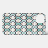 Turquoise Moroccan Pattern Case-Mate iPhone Case (Achterkant (horizontaal))