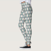 Turquoise Moroccan Pattern Leggings (Links)