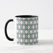 Turquoise Moroccan Pattern Mok (Links)