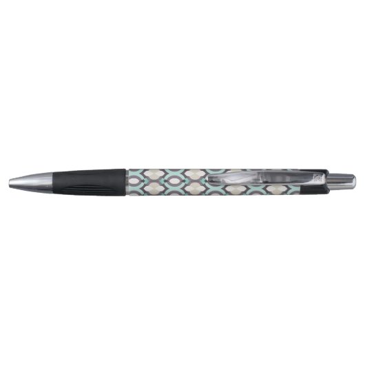 Turquoise Moroccan Pattern Pen (Achterkant)