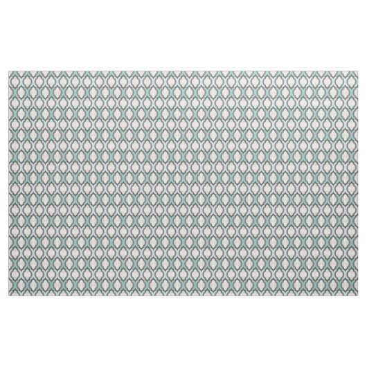 Turquoise Moroccan Pattern Stof (Fat Quarter)