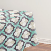 Turquoise Moroccan Pattern Tafelkleed (Voorbeeld)