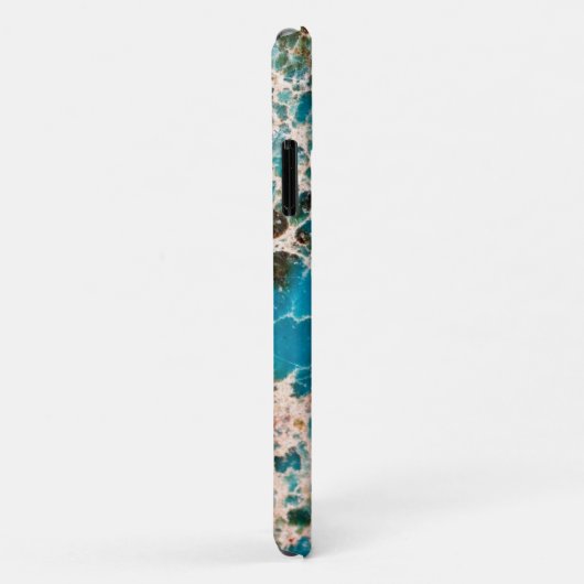  Turquoise Mosaic Case-Mate iPhone Case (Achterkant/rechts)