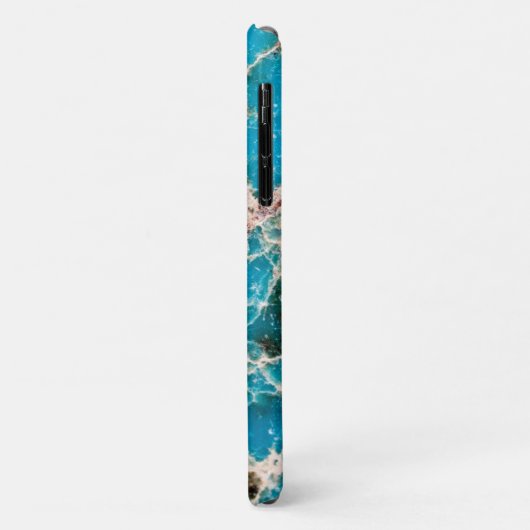  Turquoise Mosaic Case-Mate iPhone Case (Achterkant/links)