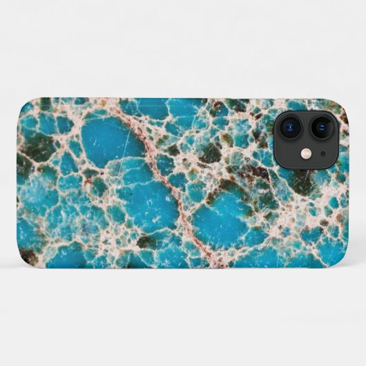  Turquoise Mosaic Case-Mate iPhone Case (Achterkant (horizontaal))