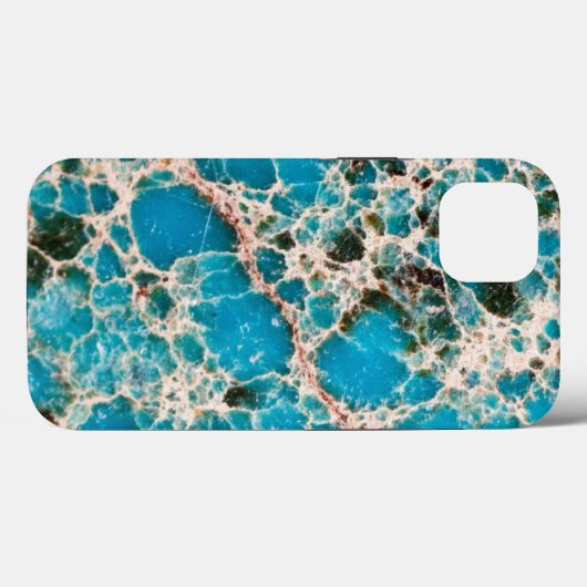  Turquoise Mosaic Case-Mate iPhone Case (Achterkant (horizontaal))