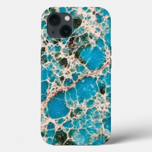 Turquoise Mosaic Case-Mate iPhone Case (Achterkant)