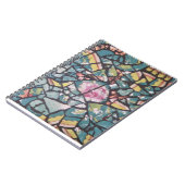 Turquoise Mosaic notebook Notitieboek (Linkerzijde)