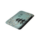 Turquoise nacht in Azië "Life" badmatten (Gekanteld)