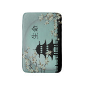 Turquoise nacht in Azië "Life" badmatten (Voorkant Verticaal)