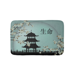 Turquoise nacht in Azië "Life" badmatten