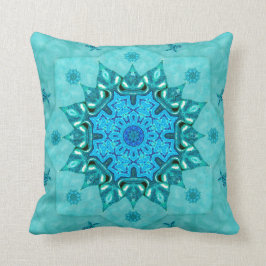 Turquoise Natuur Mandala Mojo Sierkussen