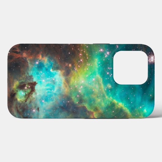 Turquoise Nebula Case-Mate iPhone Case (Achterkant (horizontaal))