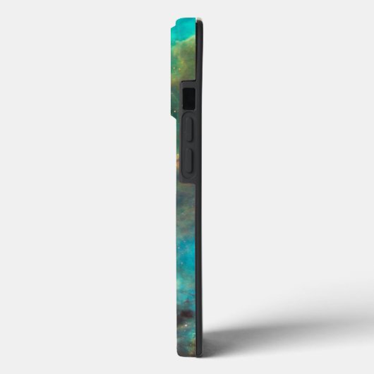 Turquoise Nebula Case-Mate iPhone Case (Achterkant / Links)