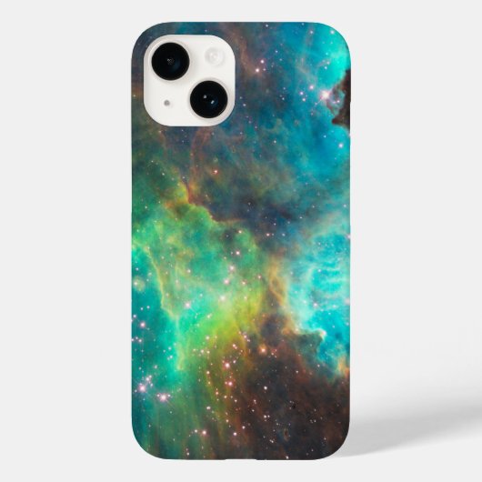 Turquoise Nebula Case-Mate iPhone Case (Achterkant)