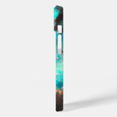 Turquoise Nebula Case-Mate iPhone Case (Achterkant / Links)
