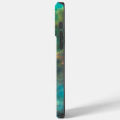Turquoise Nebula -*personalize* Case-Mate iPhone Case (Achterkant / Links)