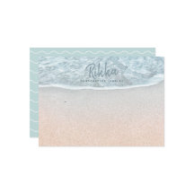 Turquoise Ocean Sandy Beach Handgemaakte Sieraden